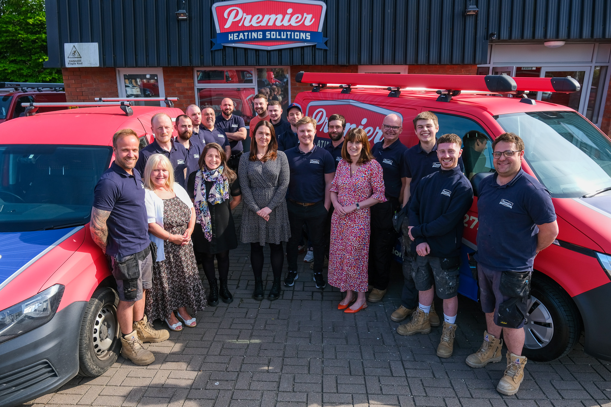 Premier Heating team