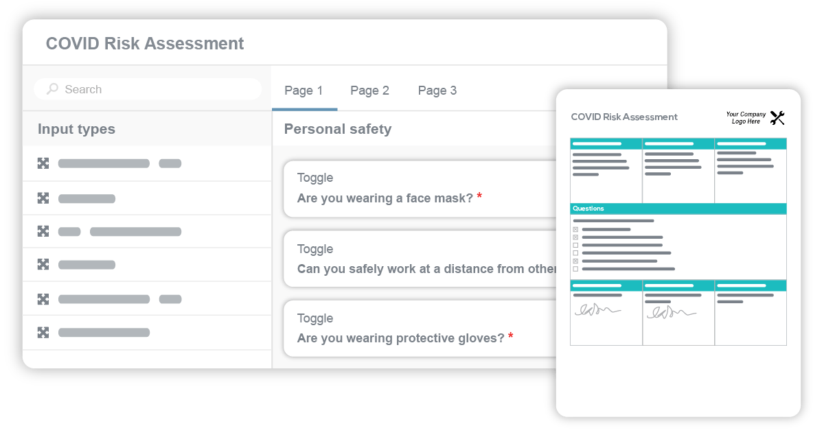 Custom form builder