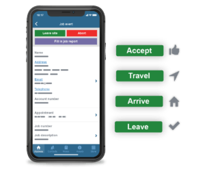 work order management software mobile app