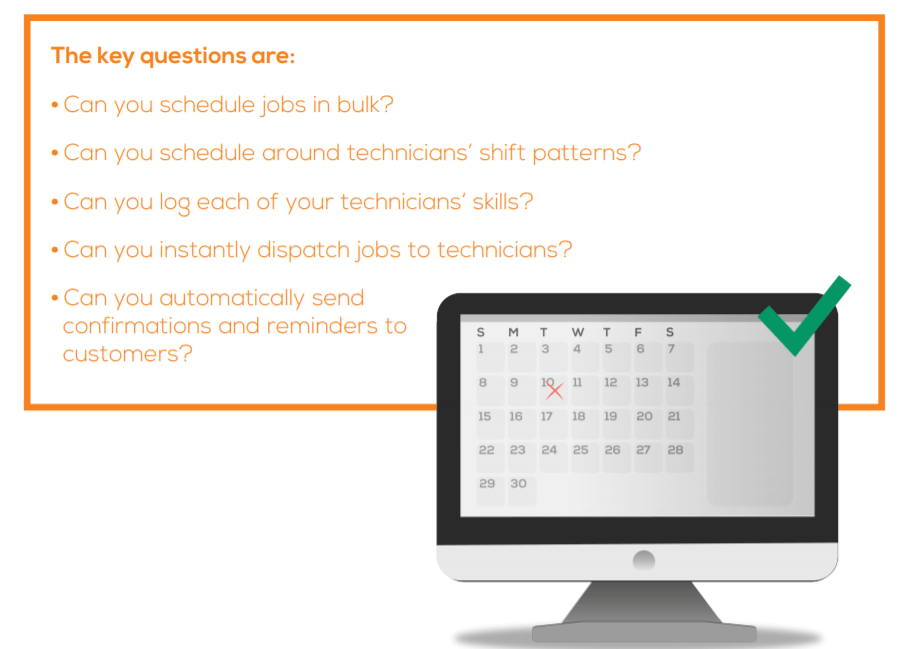 questions for technicians thinking to get freemium software with icon of a computer screen