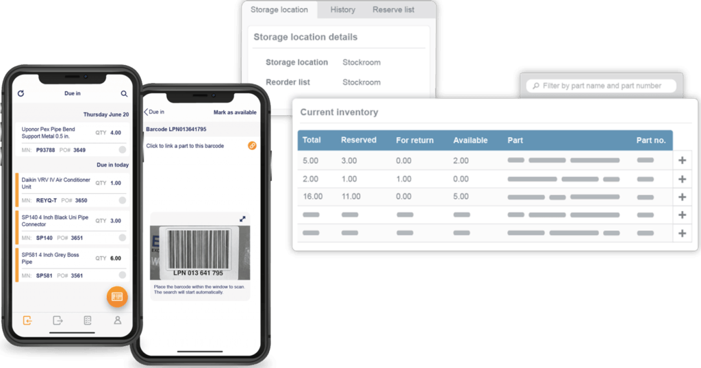 facility management inventory management work order software