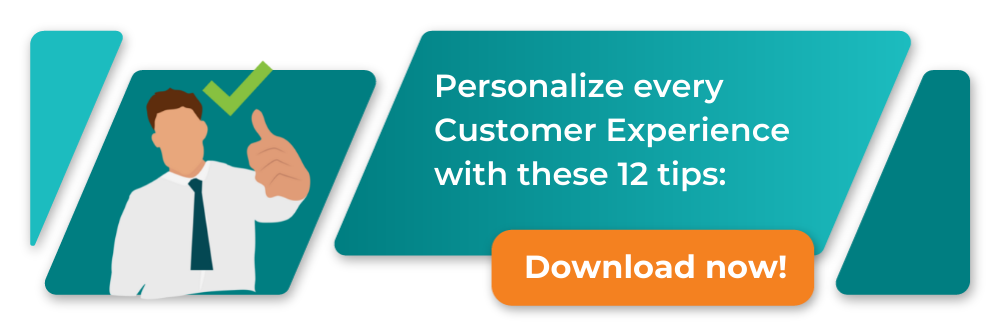 personalize customer experience banner