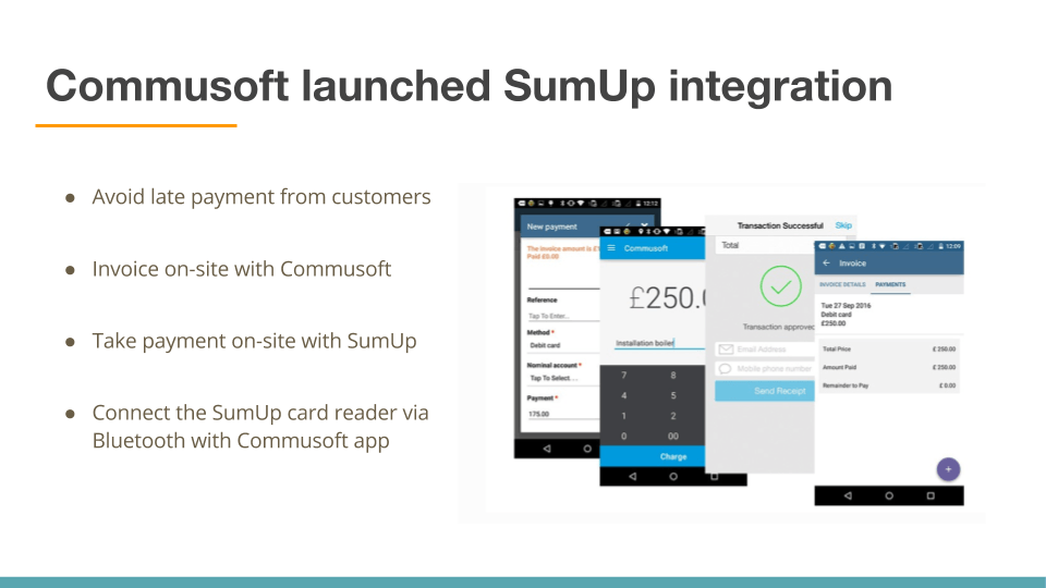 Commusoft and SumUp