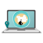 Customer self-service portal software icon