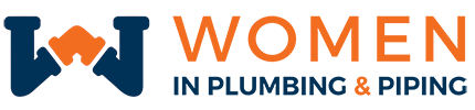 women in plumbing and piping organization logo